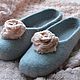 Slippers-ballet flats. Slippers. Nadia I (Magic wool). Online shopping on My Livemaster.  Фото №2