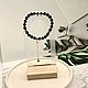 Браслет из вулканической лавы. Браслет плетеный. ElenSav- магазин авторских украшений. Ярмарка Мастеров.  Фото №10