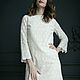 Order A-line lace dress ' Melted milk'. Alexandra Maiskaya. Livemaster. . Dresses Фото №3