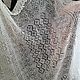 4n. Downy stole thin, openwork scarf, Cape, accessories, white. Wraps. Puhovyj ,,Raj' ot Zinfiry (Orenbur). My Livemaster. Фото №6