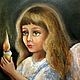 Картина "Мой светлый ангел" Картина с ангелом, ангелочек. Картины. ЧУДО-КАРТИНЫ Марины Большаковой. Ярмарка Мастеров.  Фото №4