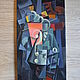A copy of Malevich's painting 'Station without stop. Kuntsevo'. Pictures. pictureforyou. My Livemaster. Фото №6