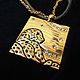 Vintage necklace with leopard pendant. USA. Vintage necklace. Butichok from N.. Online shopping on My Livemaster.  Фото №2