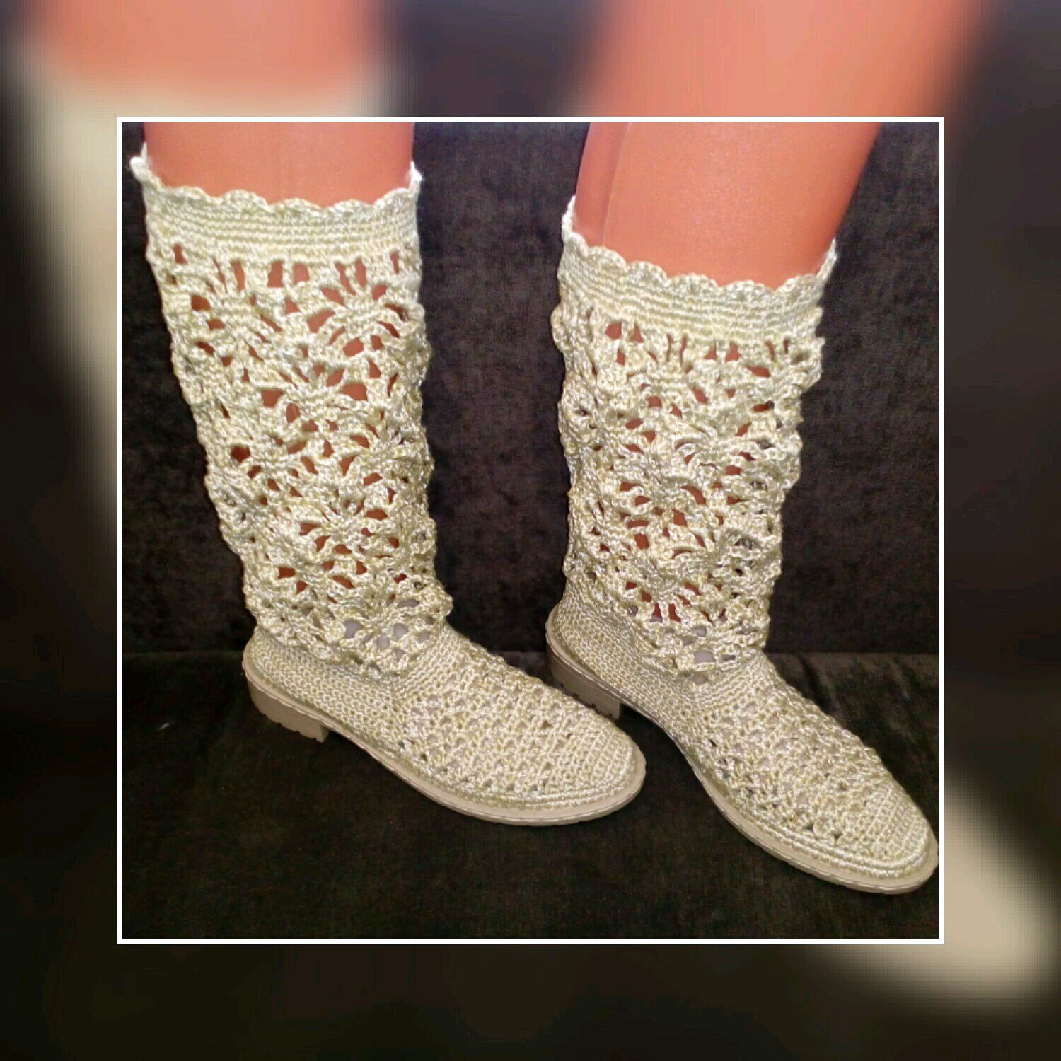 knitting boots