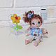 Dolls and dolls: Textile doll Flower angel. Dolls. Dolltime 14. Online shopping on My Livemaster.  Фото №2