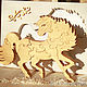 Souvenirs and gifts from wood. Puzzles Gold Horse. Puzzle. Wooden toys from grandfather Andrew. My Livemaster. Фото №4