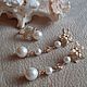 Кольцо "Орхидея". Жемчуг Shell Pearl, Бижутерия класса Люкс. Кольца. Tatyana's Jewelry for the soul. Интернет-магазин Ярмарка Мастеров.  Фото №2