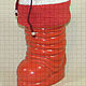 Santa Claus decorative gift sock, Packing box, Krasnodar,  Фото №1
