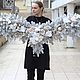 Заказать Снежная гирлянда новогодняя со свисанием (любой размер и расцветка). El flor : флористика и декор (Svetok26). Ярмарка Мастеров. . Гирлянды Фото №3