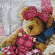 Order "Teddy Bears" picture. Cross stitch and beads!. Livemaster. . Pictures Фото №3