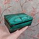 Малахитовая шкатулка "Хозяйка медной горы". Шкатулки. Ольга Ornament. Ярмарка Мастеров.  Фото №11