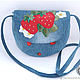Bolso de hombro de la muchacha bolso del Teléfono de la fresa, Bags for children, Gelendzhik,  Фото №1