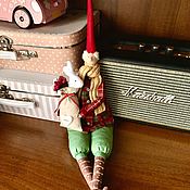 Куклы и игрушки handmade. Livemaster - original item Christmas gnome (Santa`s assistant). Handmade.