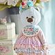 Мишка Памела. Мишки Тедди. Vintage bears Фоменко Ольга. Ярмарка Мастеров.  Фото №4