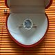 Кольцо с природным сапфиром без обработки 1.45ct, 925. Кольца. OLVIKSOL JEWELRY STORE. Ярмарка Мастеров.  Фото №6