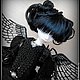 Black Angel gothic doll. Куклы и пупсы. Инна Павлова. Ярмарка Мастеров.  Фото №4