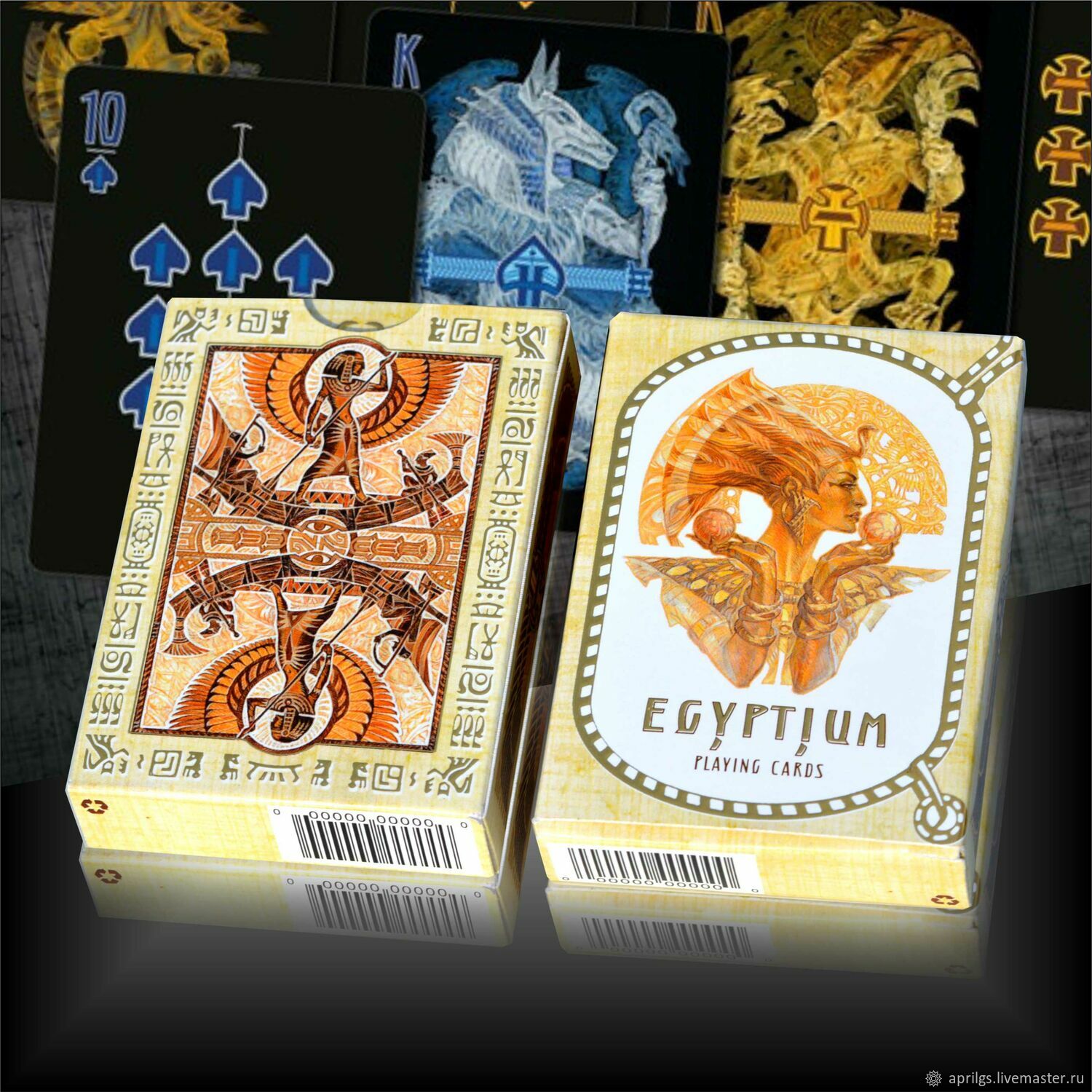 Карты игральные Egyptium. Издание Sunny дизайнерская покерная колода в  интернет-магазине Ярмарка Мастеров по цене 1880 ₽ – RP4JORU | Карточные  игры, Тольятти - доставка по России