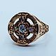 Заказать Кёльтский Крест золотой перстень-печатка с бриллиантами. Gemma-jeweler. Ярмарка Мастеров. . Перстень Фото №3