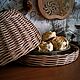 Хлебница-клош. Хлебницы. Wicker_row. Ярмарка Мастеров.  Фото №4