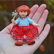 Куклы и игрушки handmade. Livemaster - original item Doll. Mini doll. Doll on the road. Play doll. Baby.. Handmade.