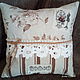 Decorative pillow "Vintage" 3, Pillow, Astrakhan,  Фото №1