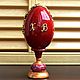 Vintage Easter egg 'Christ is Risen', a gift for Easter. Eggs. Дом креативного декора
        Wedge Magic. My Livemaster. Фото №5