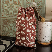 Для дома и интерьера handmade. Livemaster - original item Linen storage bag. Packaging. Acomadate. Ecomerce. Handmade.