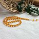 Order Muslim rosaries, solid Baltic amber. Mark Amberstein, sale amber products. Livemaster. . Rosary Фото №3