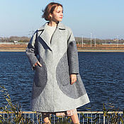 Одежда handmade. Livemaster - original item Wool felted coat, size M. Handmade.