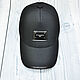 Baseball cap, made of dense water-repellent material, black color. Baseball caps. SHOES&BAGS. My Livemaster. Фото №5