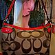 Винтаж: Сумка винтажная COACH New York. Сделано в Италии. Сумки винтажные. Chic bags. Ярмарка Мастеров.  Фото №6