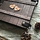 Заказать Именной деревянный альбом. CraftLand            (creative lab). Ярмарка Мастеров. . Фотоальбомы Фото №3