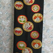 Винтаж handmade. Livemaster - original item Fukuro OBI Japanese Silk Belt 