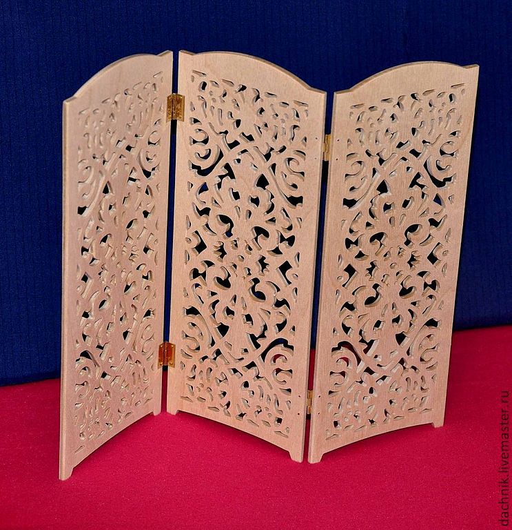 Резная ширма из фанеры Резная ширма из фанеры
