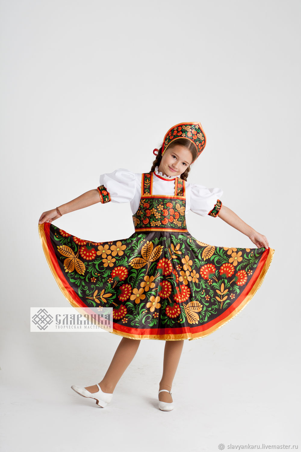 Русский народный костюм для девочек