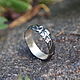 Silver ring. Rings. gem-garden. My Livemaster. Фото №4