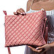 Women's Beach Bag with Cosmetic bag. Pink summer bag. Beach bag. okuznecova. My Livemaster. Фото №5