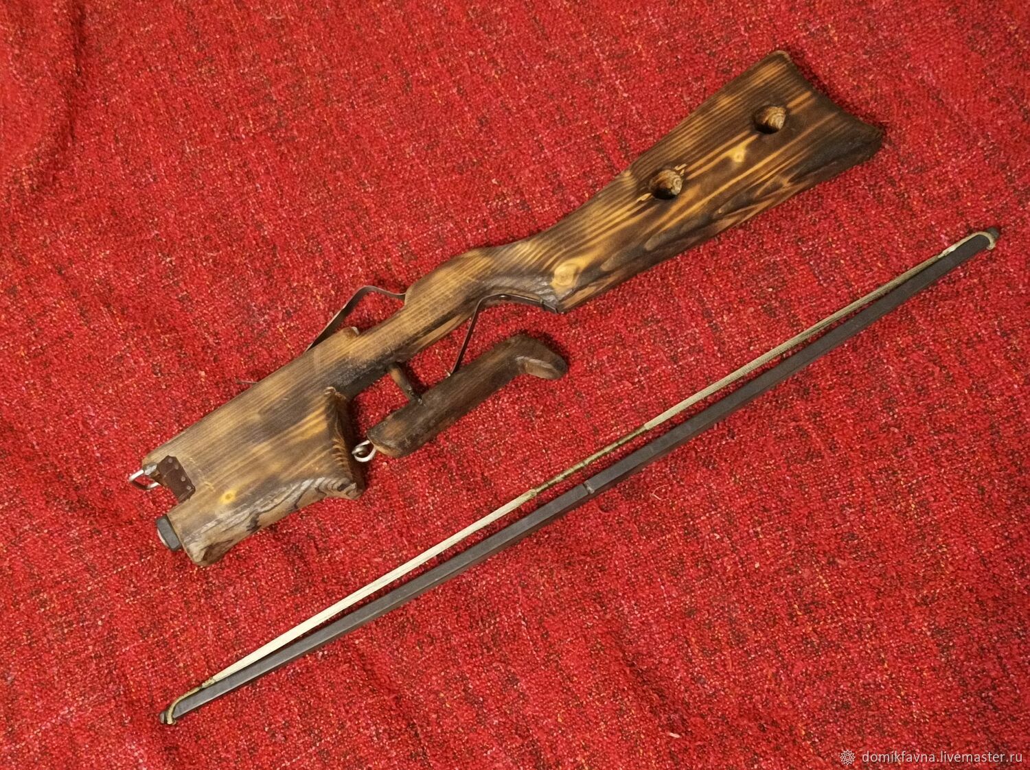 Арбалет для ролевых игр, разборный 16 кг. Небольшой. в интернет ...