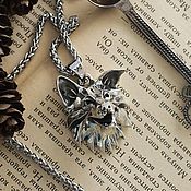 Украшения handmade. Livemaster - original item Corgi Pendant. The Medallion Of The Witcher. The Witcher. brass nickel silver. Handmade.