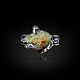 Малый Ведьмин перстень с камнем. Кольца. Aventure.Jewelry. Интернет-магазин Ярмарка Мастеров.  Фото №2