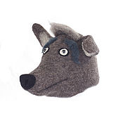 Дача и сад handmade. Livemaster - original item Men`s hat for a bath made of Wolf wool. Handmade.