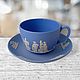 Винтаж: Wedgwood Jasperware винтажная чайная пара, Сервизы винтажные, Вологда,  Фото №1