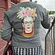 Frida Kahlo. Design for machine embroidery. Embroidery tools. Nata-xa_1. My Livemaster. Фото №12