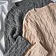 Свитер с косами. Свитеры. MY FLOWER KNITTING. Ярмарка Мастеров.  Фото №5