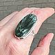 Кольцо с Серафинитом серебро 925. Кольца. Jeweller -Danil. Интернет-магазин Ярмарка Мастеров.  Фото №2