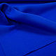 Шерсть с кашемиром пальтовая синий королевский 3,15 м, Ткани, Сочи,  Фото №1