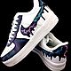 Кастомизация Nike AIR Fors ,Космос с молниями. Кастом космос ,молнии, Кроссовки, Санкт-Петербург,  Фото №1
