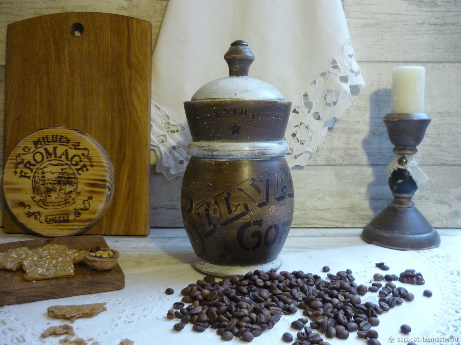 Большая банка для кофе ,,Дикий Запад,, купить в интернет-магазине ...