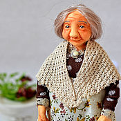 Куклы и игрушки handmade. Livemaster - original item Grandma. Doll gift. Handmade.
