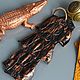 Заказать Подвеска - амулет из кожи крокдила. Гранж Кожевня А.МузылёвЪ. Ярмарка Мастеров. . Кулон Фото №3